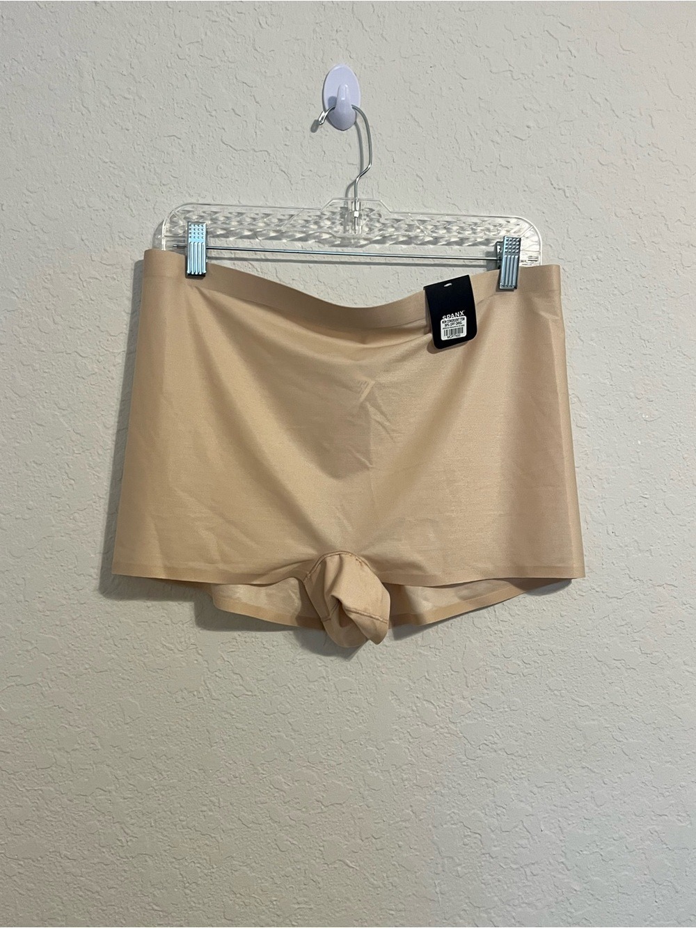 SPANX Shape Sheer Control Boyshort Shapewear 2X 2T Champagne Beige
